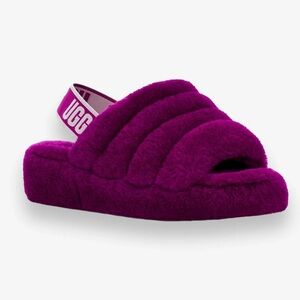 NEW UGG Fluff Yeah Slipper Slide Berrylicous Size 41 / 10